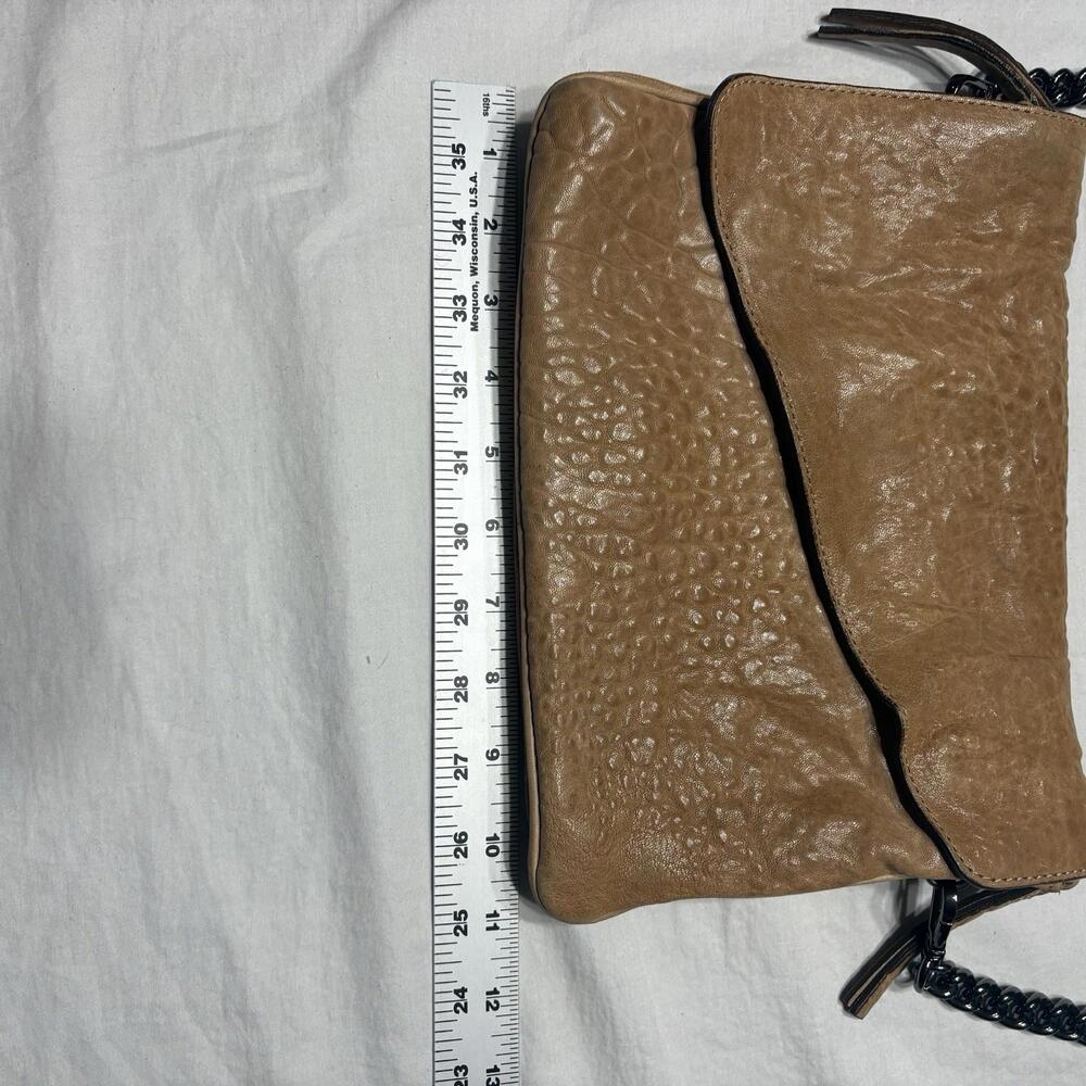Maxon Collection Purse Tan Leather Crossbody Made in Italy Classic - Picture 8 of 16